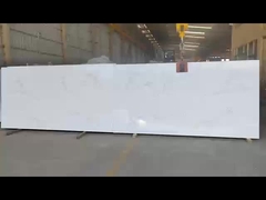 3 cm de espesor Plataformas de trabajo de cuarzo blanco