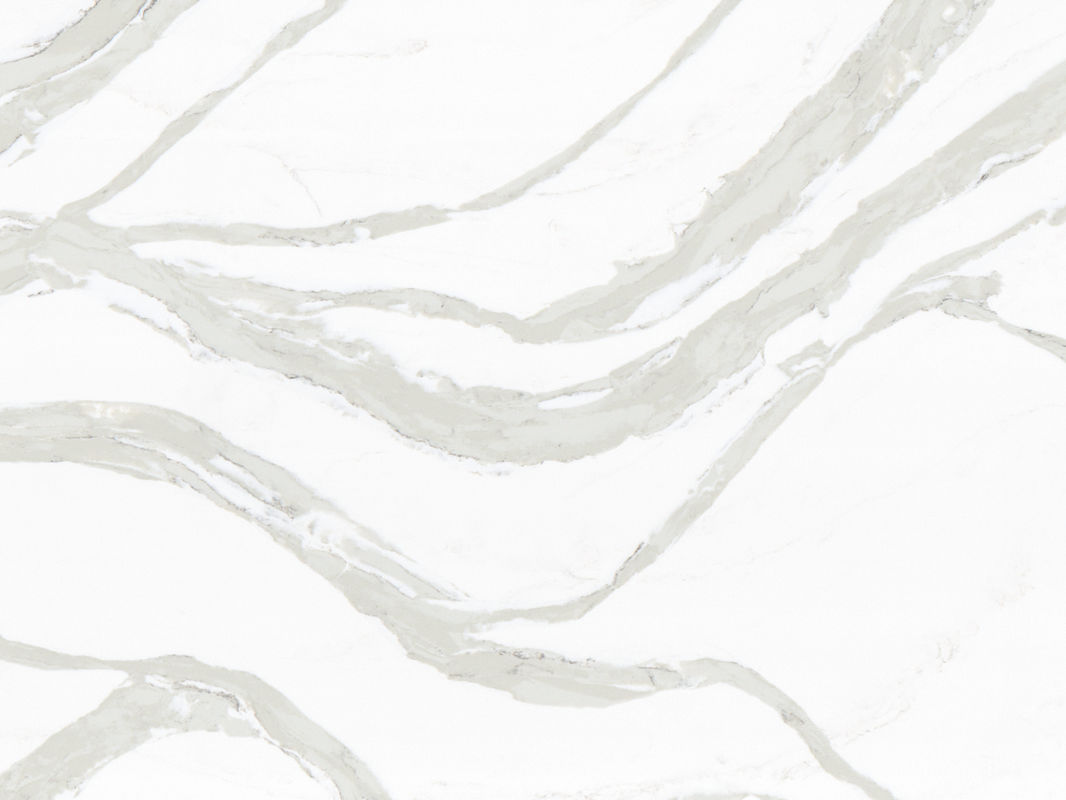 OLK7528 Superficies de cuarzo estilo piedra natural Big Wave, favoritas de contratistas y mayoristas