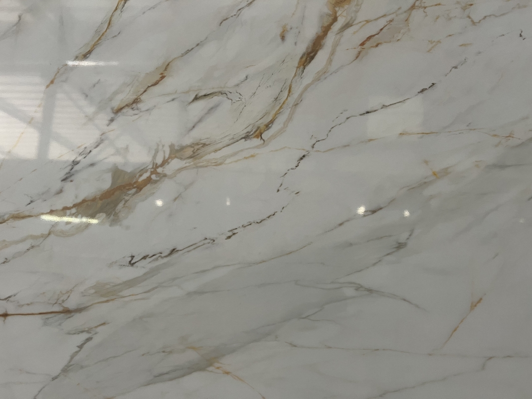 OLC510T Calacatta Oro Impreso en Piedra Contratistas y mayoristas favorito de HD tecnología de impresión de inyección de tinta Slab